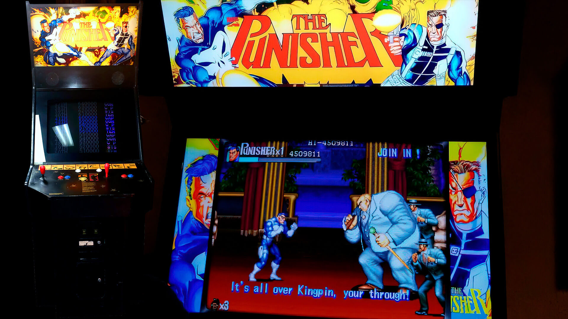 Игровой автомат The Punisher на Аркадных автоматов